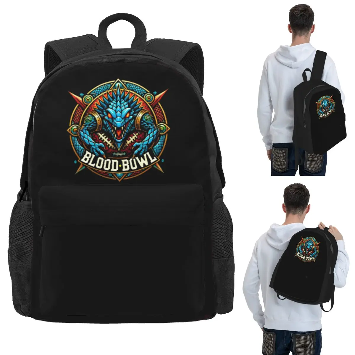 Lagrt Blood Bowl Student Backpack School Bag Hiking Travel Daypack for Boys Girls Bookbag Shoulder Bags
Lagrt Blood Bowl Student Backpack School Bag Hiking Travel Daypack for Boys Girls Bookbag Shoulder Bags