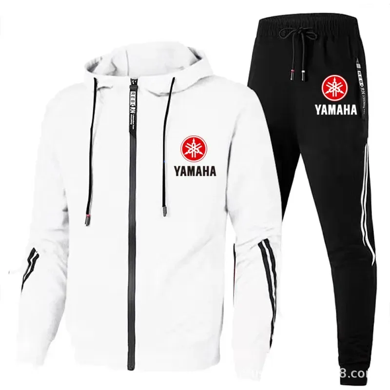 Yamaha Motorcycle Racing Tracksuit Men's Clothing Yamaha Logo Print Zip Sweatshirt&Pant Men Sets Bike Jacket Men Sportswear Suit
Yamaha Motorcycle Racing Tracksuit Men's Clothing Yamaha Logo Print Zip Sweatshirt&Pant Men Sets Bike Jacket Men Sportswear Suit