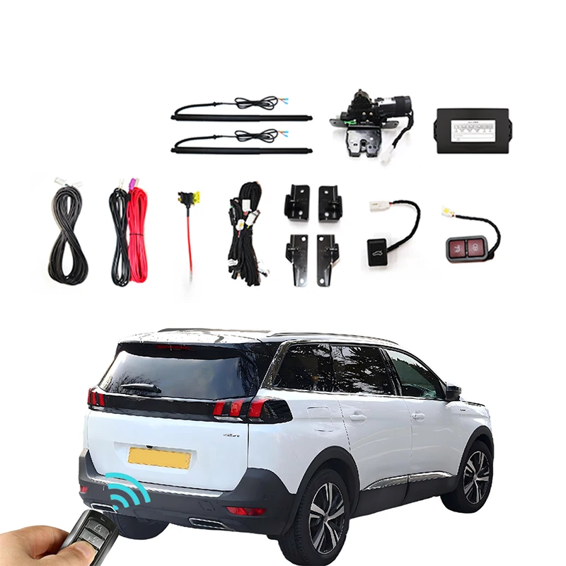 For Peugeot 5008 2019+ and later models Electric trunk opener for automatic tailgate lift
For Peugeot 5008 2019+ and later models Electric trunk opener for automatic tailgate lift