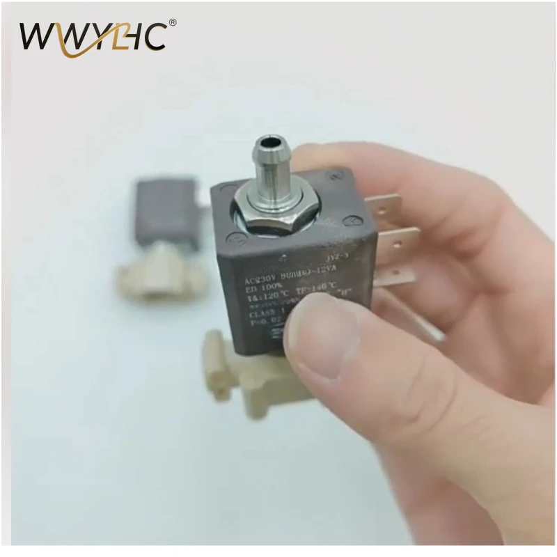 Электромагнитный клапан PPS для кофемашин, 230В, двухходовой/трехходовой, высокотемпературный паровой клапан
Электромагнитный клапан PPS для кофемашин, 230В, двухходовой/трехходовой, высокотемпературный паровой клапан