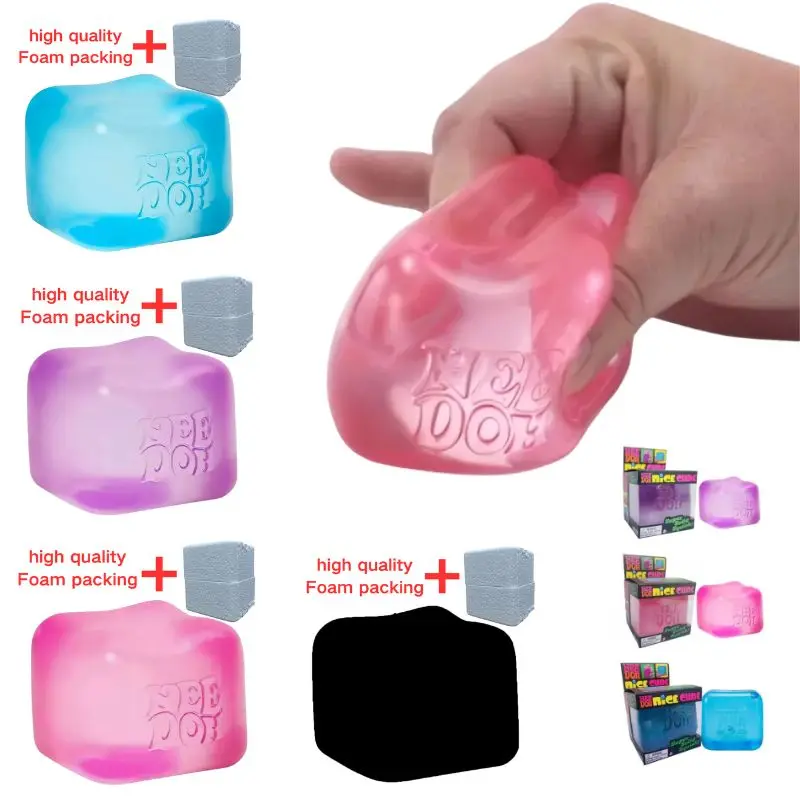 Schylling Nee Doh Nice Cube Desk Sensory Fidget Toy Blind Box Stress Relief Cube for Anxiety Focus Adults Kids
Schylling Nee Doh Nice Cube Desk Sensory Fidget Toy Blind Box Stress Relief Cube for Anxiety Focus Adults Kids