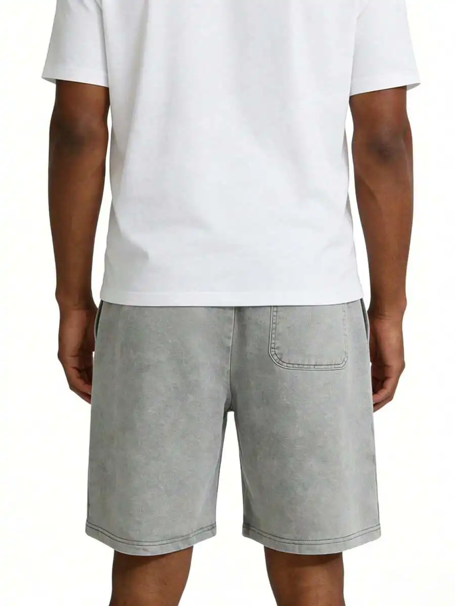 Mens Washed Cotton Loose Casual Shorts Elastic Drawstring Summer Streetwear
Mens Washed Cotton Loose Casual Shorts Elastic Drawstring Summer Streetwear