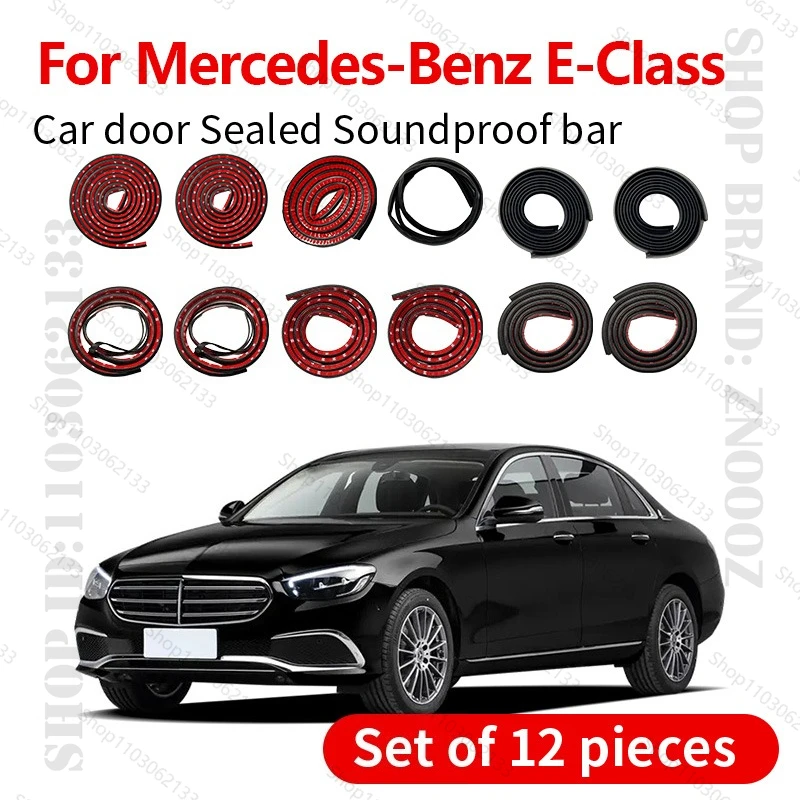 For Mercedes-Benz E-Class Car Door Seal Strip Rubber Double Layer Sealing Protector Soundproof Strip Dustproof Seal Strip 12PCS
For Mercedes-Benz E-Class Car Door Seal Strip Rubber Double Layer Sealing Protector Soundproof Strip Dustproof Seal Strip 12PCS