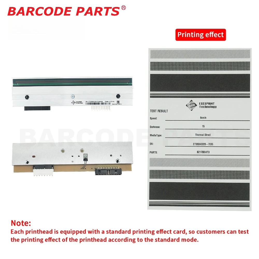 ✅300dpi Printhead for Zebra 170Xi4 170XilV Thermal Label Printer P1004237✅
✅300dpi Printhead for Zebra 170Xi4 170XilV Thermal Label Printer P1004237✅