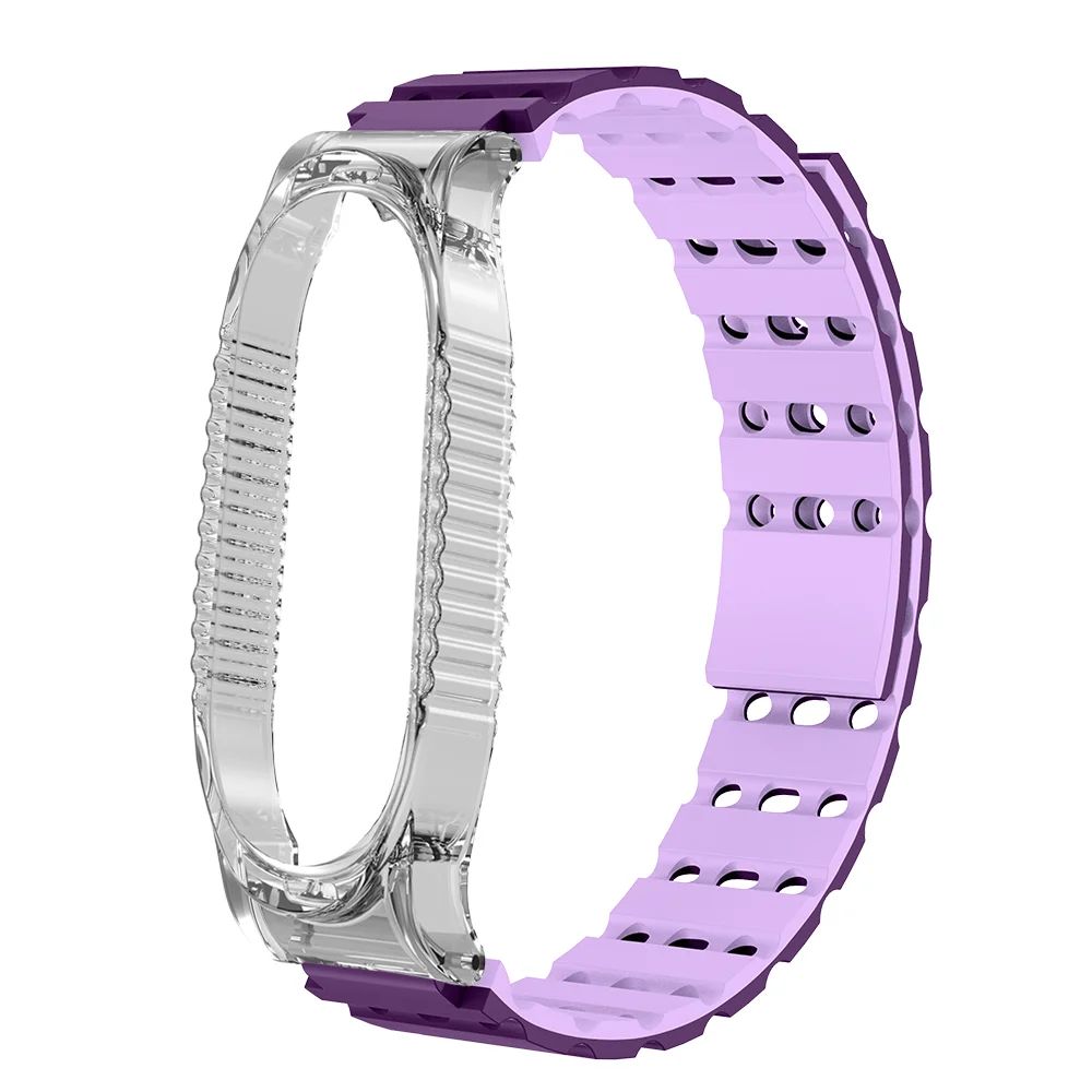 Silicone Magnetic Watch Strap For Xiaomi Band 3/4/5 Air Hole Quick Release Waterproof Breathable Sport Smartwatch Band Men Women
Silicone Magnetic Watch Strap For Xiaomi Band 3/4/5 Air Hole Quick Release Waterproof Breathable Sport Smartwatch Band Men Women