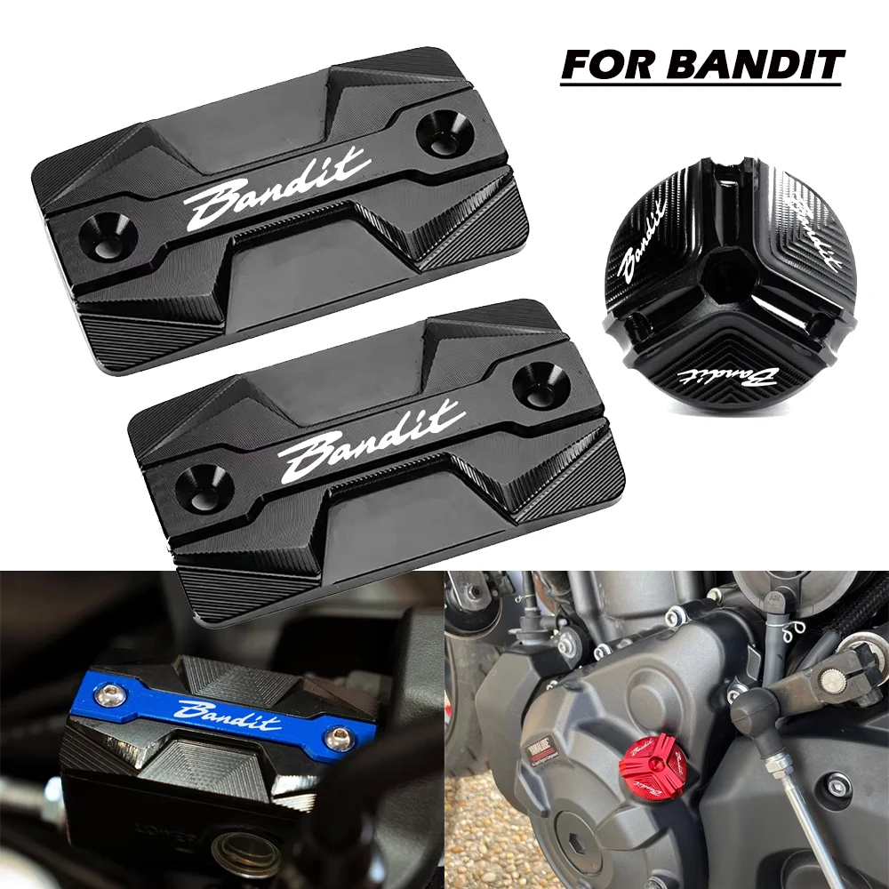 Fit For SUZUKI Bandit S650 600 650 1200/S/N 1250 1250S GSF 1250 650 Motorcycle CNC Front Brake Fluid Reservoir Oil Tank Cover
Fit For SUZUKI Bandit S650 600 650 1200/S/N 1250 1250S GSF 1250 650 Motorcycle CNC Front Brake Fluid Reservoir Oil Tank Cover