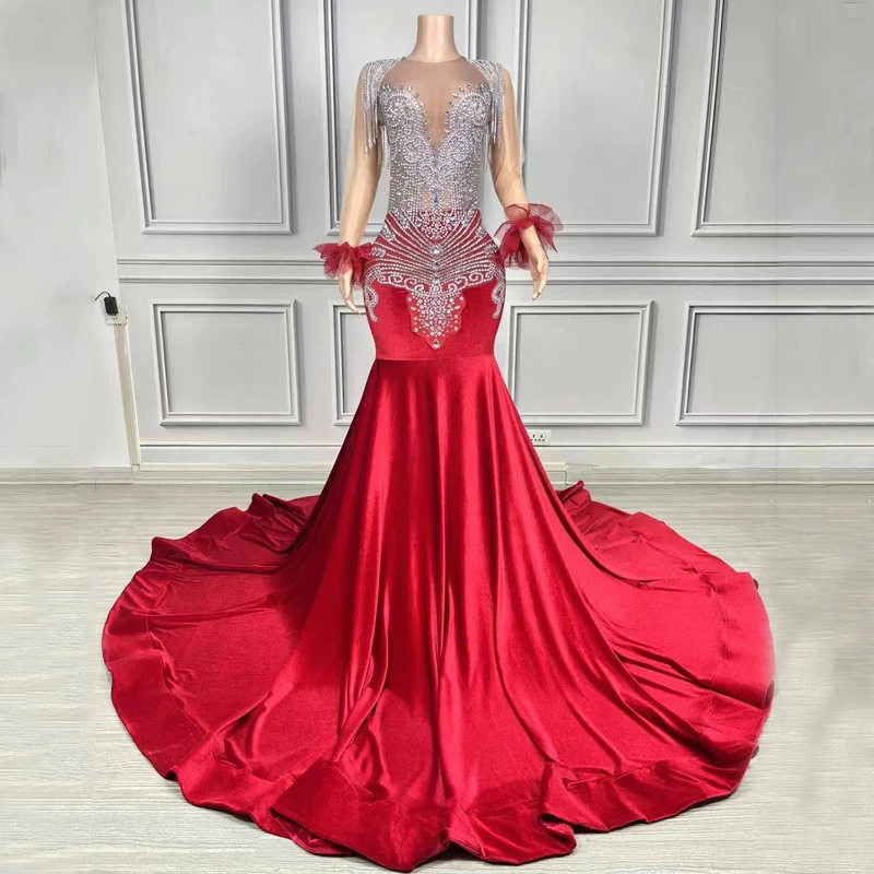 Women Singer Evening Dresses Full Silver Rhinestones Celebrate Tail Dress Stage Model Catwalk Costume Festival Outfit XS8333
Women Singer Evening Dresses Full Silver Rhinestones Celebrate Tail Dress Stage Model Catwalk Costume Festival Outfit XS8333