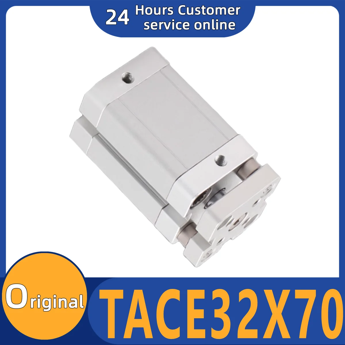 Brand new original guide rod cylinder TACE32X70 TACE32X75 TACE32X80 TACE32X90 TACE32X100 
Brand new original guide rod cylinder TACE32X70 TACE32X75 TACE32X80 TACE32X90 TACE32X100