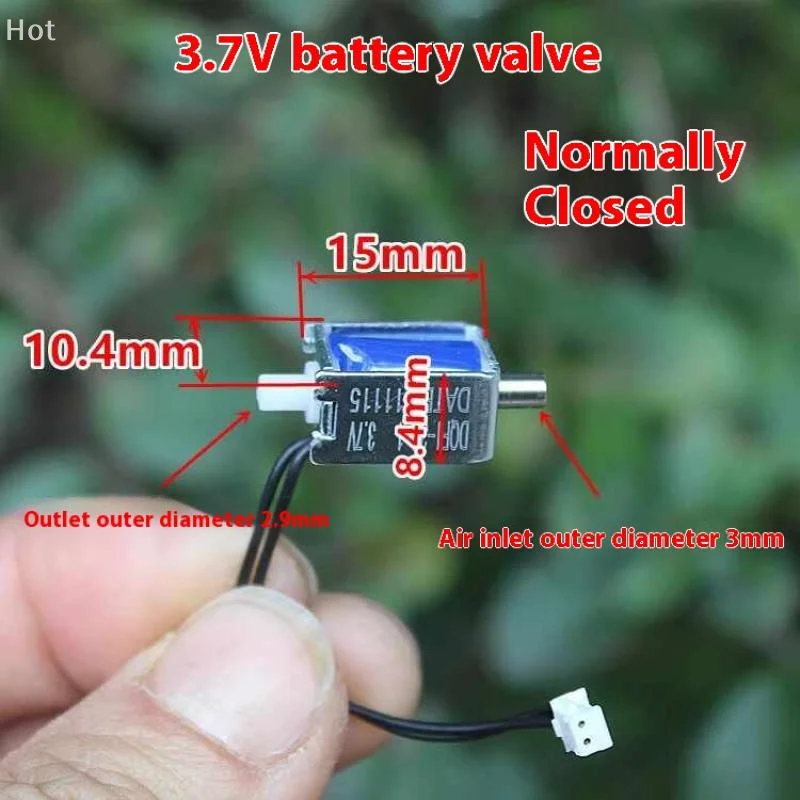 Однокомпонентный двухпортовый микроэлектромагнитный клапан; Подходит для устройства постоянного тока 3,7–5 В; Миниатюрный клапан регулирования воздуха
Однокомпонентный двухпортовый микроэлектромагнитный клапан; Подходит для устройства постоянного тока 3,7–5 В; Миниатюрный клапан регулирования воздуха