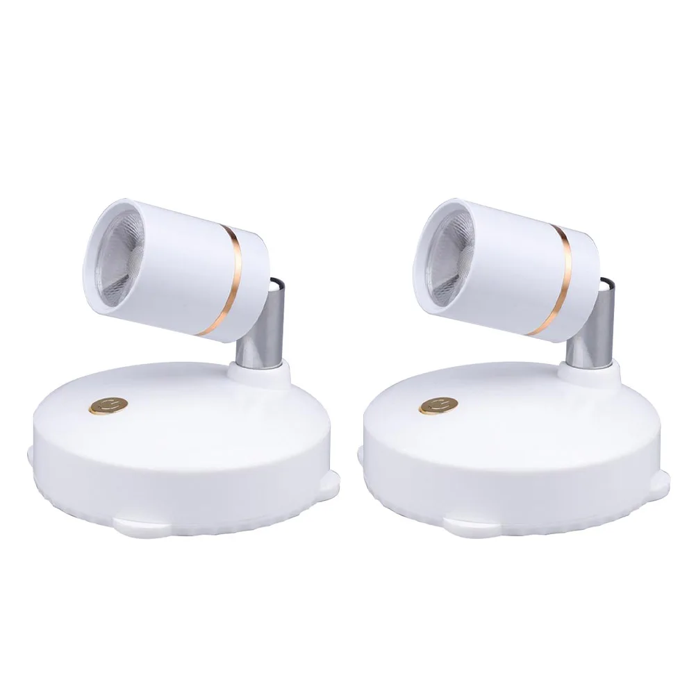 2 Pcs LED Spotlight Lights Mini Remote Control Fixtures Controlled Abs Usb Indoor Spotlights
2 Pcs LED Spotlight Lights Mini Remote Control Fixtures Controlled Abs Usb Indoor Spotlights