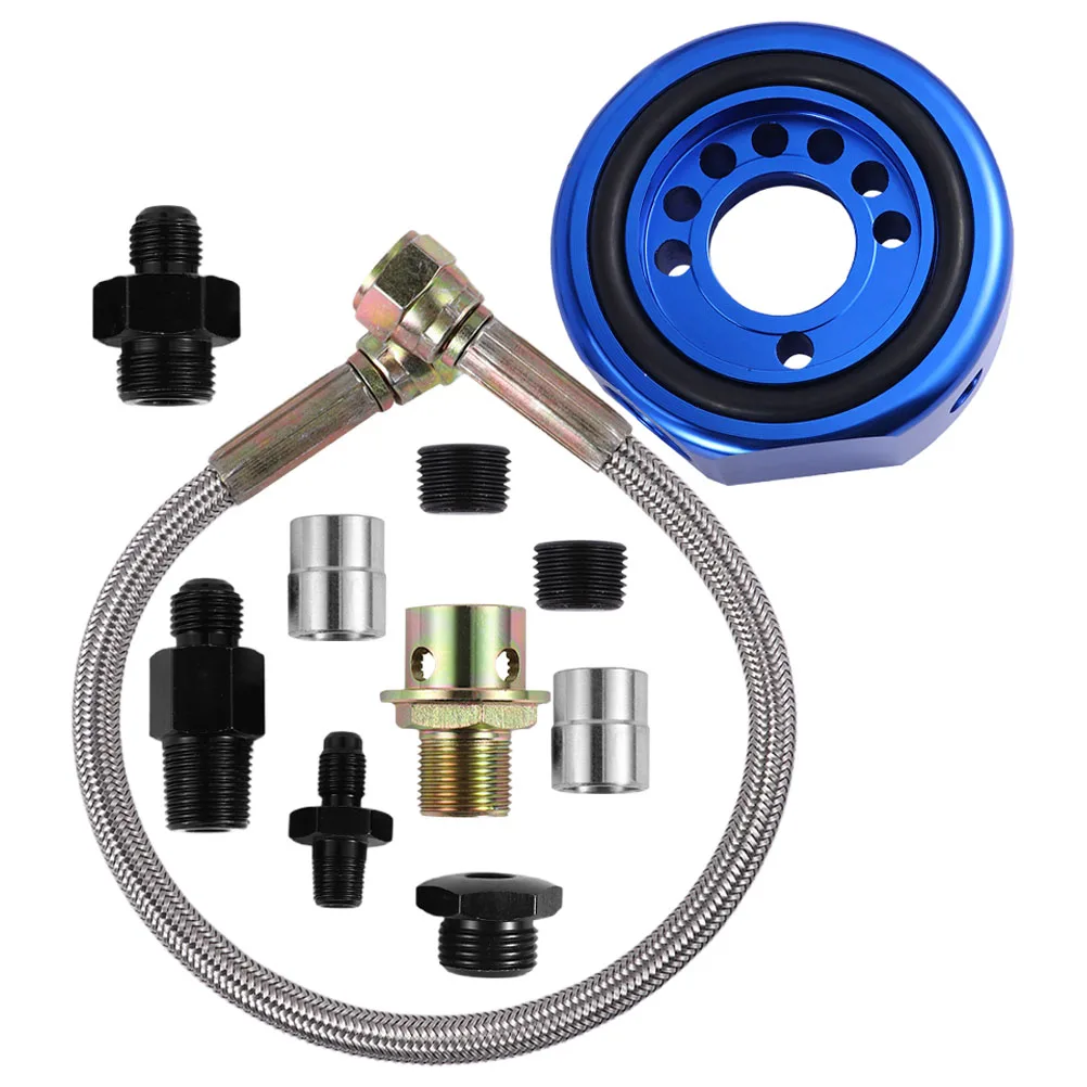 Temperature Gauge Accessories Aluminum Housing Sandwich Plate Cooler Adapter System Testing Kit Oil Filter Sensor Plate Car
Temperature Gauge Accessories Aluminum Housing Sandwich Plate Cooler Adapter System Testing Kit Oil Filter Sensor Plate Car