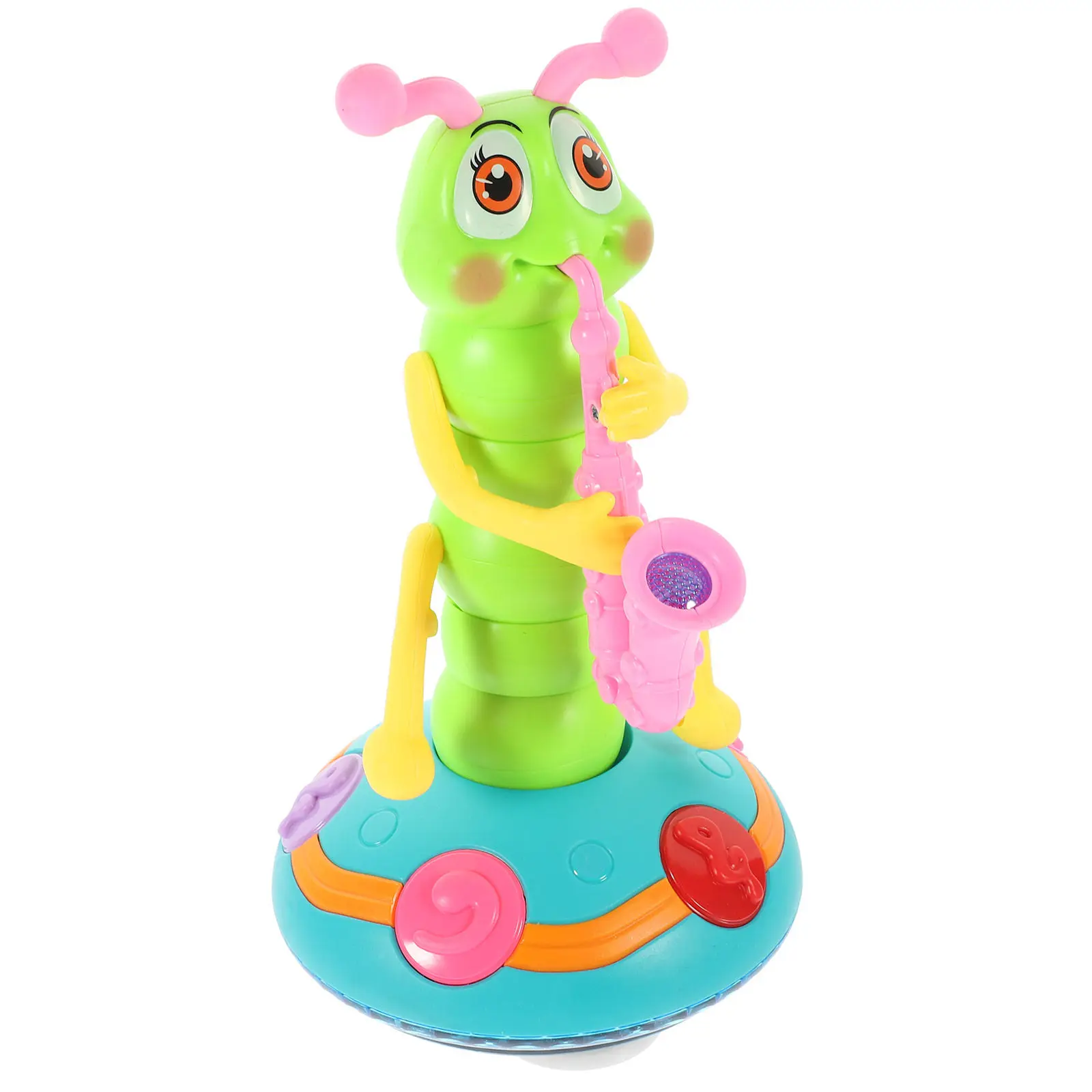 Electric Caterpillar Musical Educational Plaything Infant Plastic Lightweight Colorful Design Safe for Development
Electric Caterpillar Musical Educational Plaything Infant Plastic Lightweight Colorful Design Safe for Development