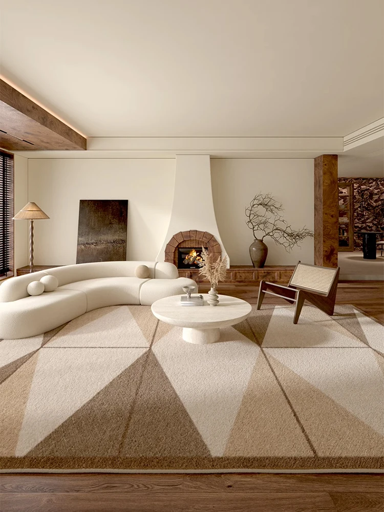 Brown Geometric Carpet Comfortable Soft Living Room Carpets Large Size Machine Washable Rug Easy Clean Easy Store Bedroom Rugs
Brown Geometric Carpet Comfortable Soft Living Room Carpets Large Size Machine Washable Rug Easy Clean Easy Store Bedroom Rugs