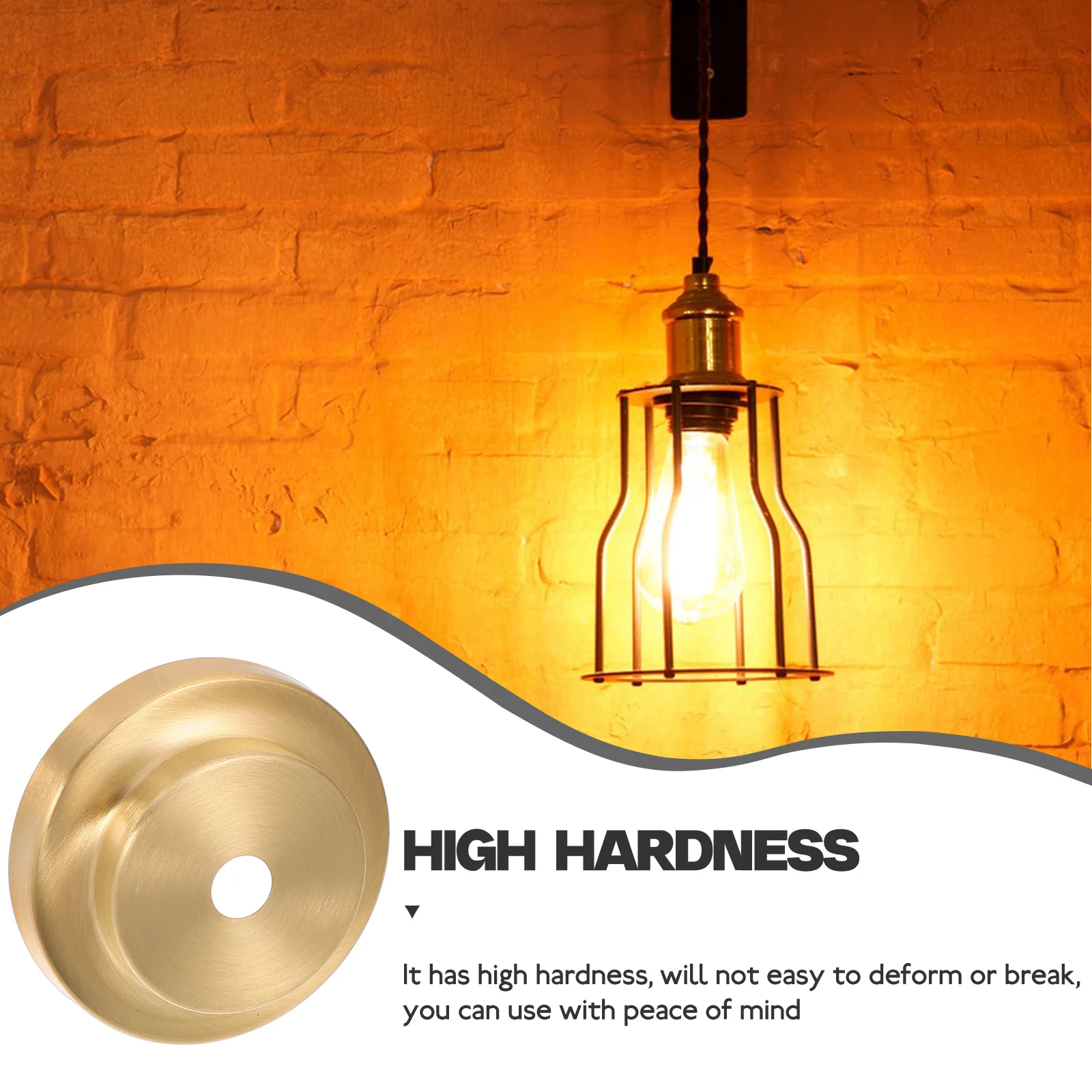 1pc Double Layer Ceiling Hook Base Pendant Canopy Plate Light Mounting Bracket Metal Cover Plate Replacement Hardwearing
1pc Double Layer Ceiling Hook Base Pendant Canopy Plate Light Mounting Bracket Metal Cover Plate Replacement Hardwearing