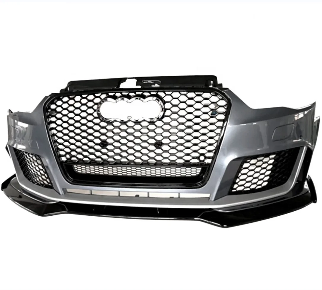 Front Bumper With Grill for audis A3 8V RS3 High Quality Car Accessories Auto Body Kitl for Tuning Parts PP Material 2014-2016
Front Bumper With Grill for audis A3 8V RS3 High Quality Car Accessories Auto Body Kitl for Tuning Parts PP Material 2014-2016