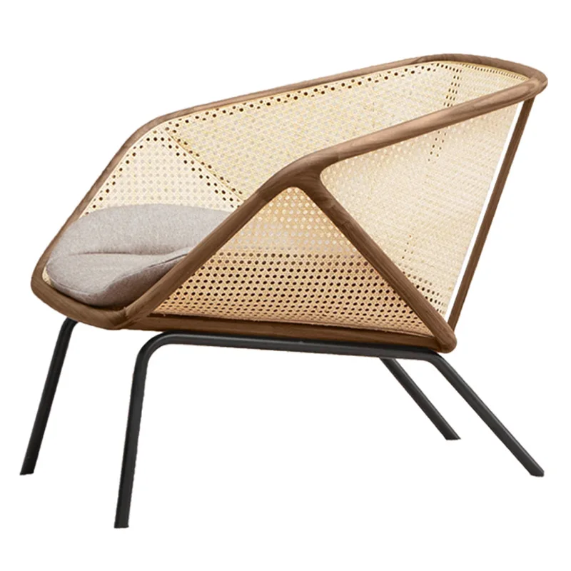 Nordic Leisure Armrest Single Sofa Chair Balcony Living Room Meeting Sofa Chair Rattan Solid Wood Hotel
Nordic Leisure Armrest Single Sofa Chair Balcony Living Room Meeting Sofa Chair Rattan Solid Wood Hotel