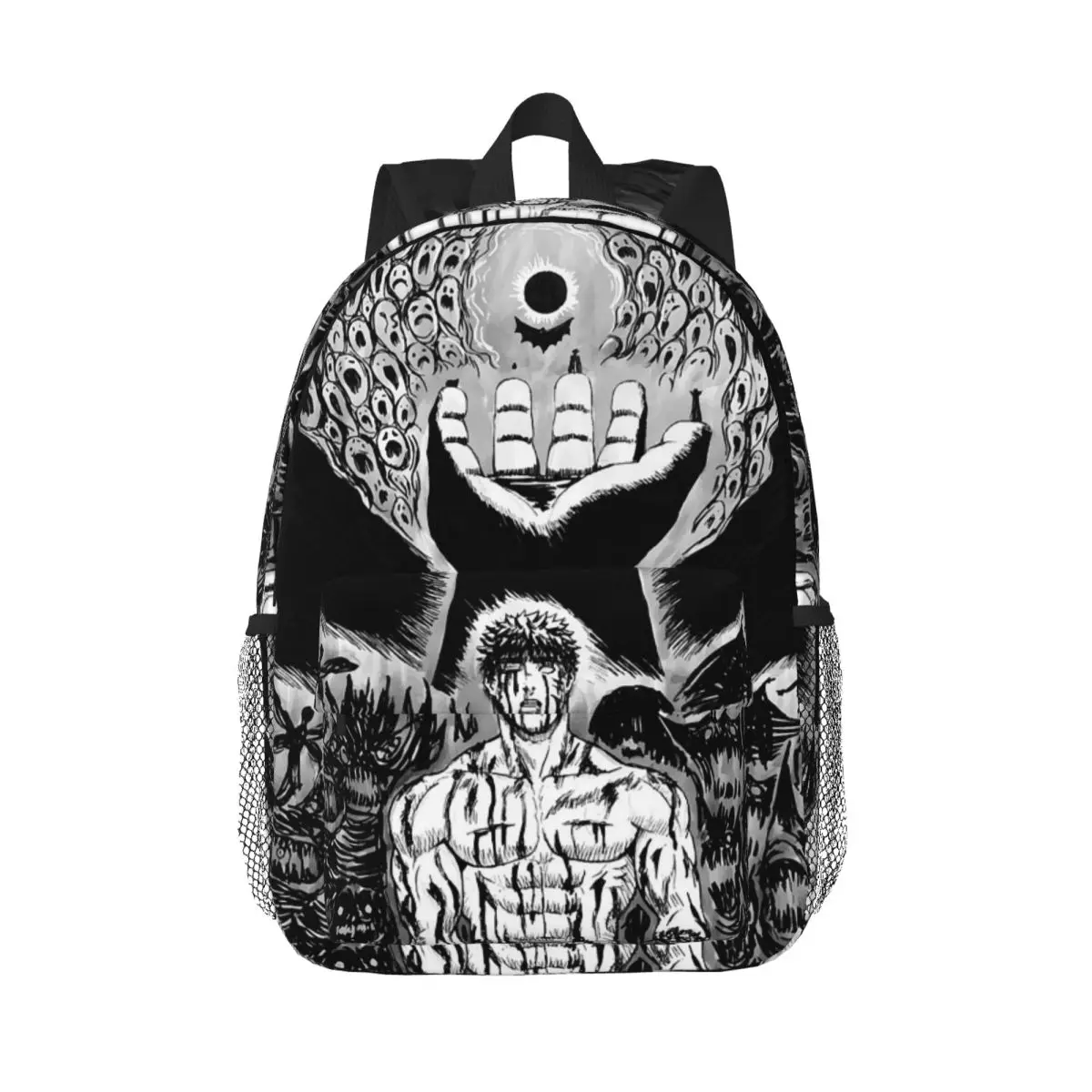 Рюкзак Berserk Sacrifice Mark Demon Sword And Magic, рюкзак для мальчиков и девочек, сумка для книг, сумки на плечо для мужчин, женщин, детей, школьная сумка
Рюкзак Berserk Sacrifice Mark Demon Sword And Magic, рюкзак для мальчиков и девочек, сумка для книг, сумки на плечо для мужчин, женщин, детей, школьная сумка