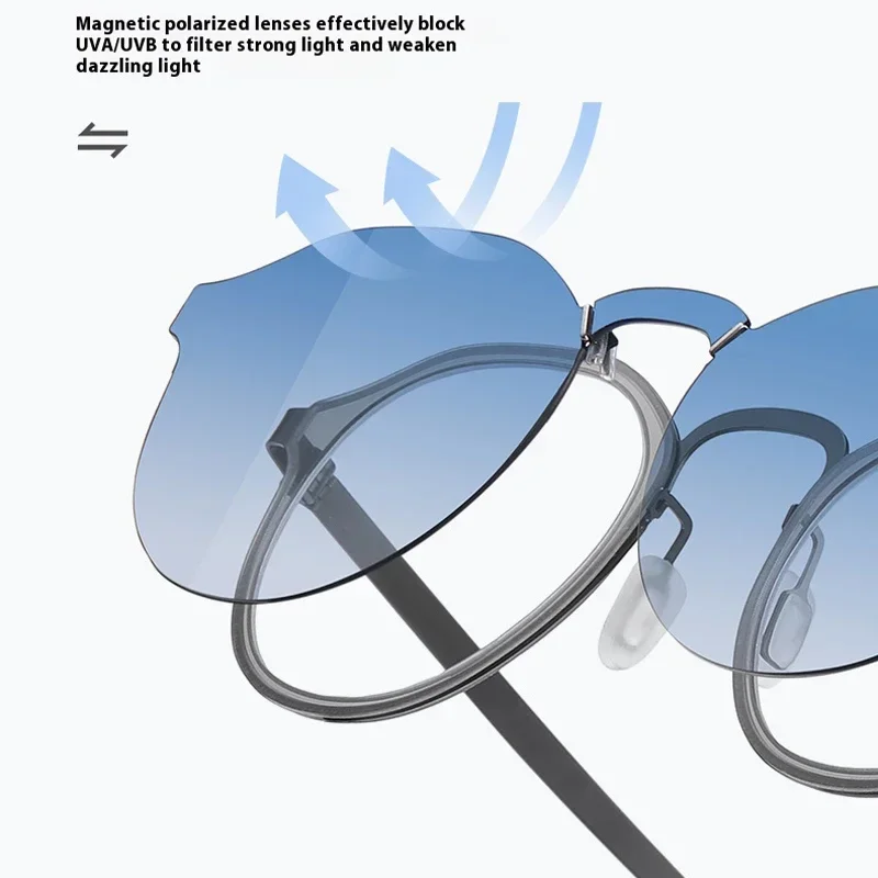 XUKA Sports Ultralight Screwless Women Magnetic Clip Custom Optics Prescription Myopia Polarized Sunglasses FrameGlasses -0.50
XUKA Sports Ultralight Screwless Women Magnetic Clip Custom Optics Prescription Myopia Polarized Sunglasses FrameGlasses -0.50