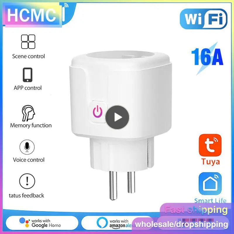 Электрическая розетка граффити 16 А с Wi-Fi, умная розетка европейского стандарта с датчиком мощности, управлением через приложение Alexa Home
Электрическая розетка граффити 16 А с Wi-Fi, умная розетка европейского стандарта с датчиком мощности, управлением через приложение Alexa Home