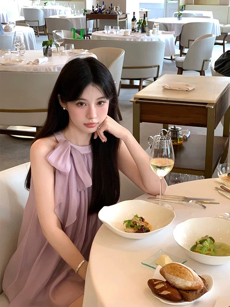 Lace-Up Svel Knot Top Loose Slimming High-End Feeling Summer irt Korean Sle round Ne Casual Wear
Lace-Up Svel Knot Top Loose Slimming High-End Feeling Summer irt Korean Sle round Ne Casual Wear