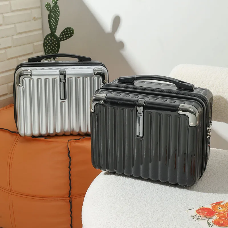 14 Inch Portable Makeup Bag Luggage Storage Box Handheld Zipper Luggage Mini Waterproof Travel Suitcase Student Luggage
14 Inch Portable Makeup Bag Luggage Storage Box Handheld Zipper Luggage Mini Waterproof Travel Suitcase Student Luggage