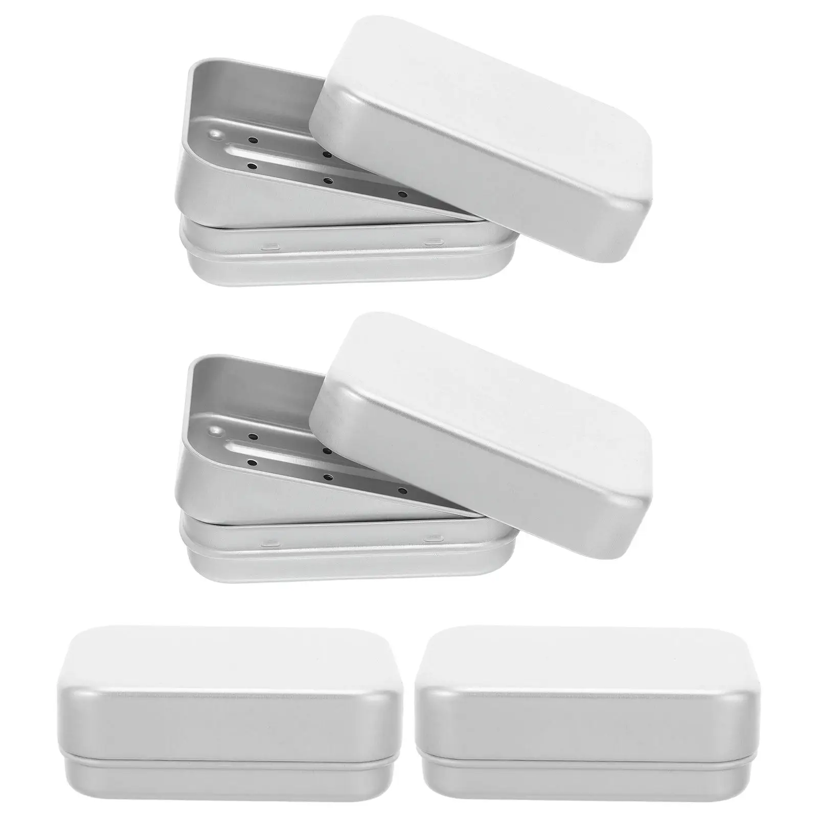 4Pcs Aluminum Soap Dish Double Layer Lid Compact Soap Holder Bathroom Shower Travel Metal Case Aluminum Travel Containers
4Pcs Aluminum Soap Dish Double Layer Lid Compact Soap Holder Bathroom Shower Travel Metal Case Aluminum Travel Containers