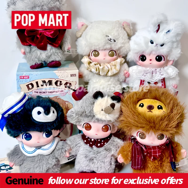 Genuine Pop Mart Dimoo The Secret Theater Club Series Blind Box Vinyl Face Plush Pendant Collectible Toy Bag Charm Cute Gifts
Genuine Pop Mart Dimoo The Secret Theater Club Series Blind Box Vinyl Face Plush Pendant Collectible Toy Bag Charm Cute Gifts