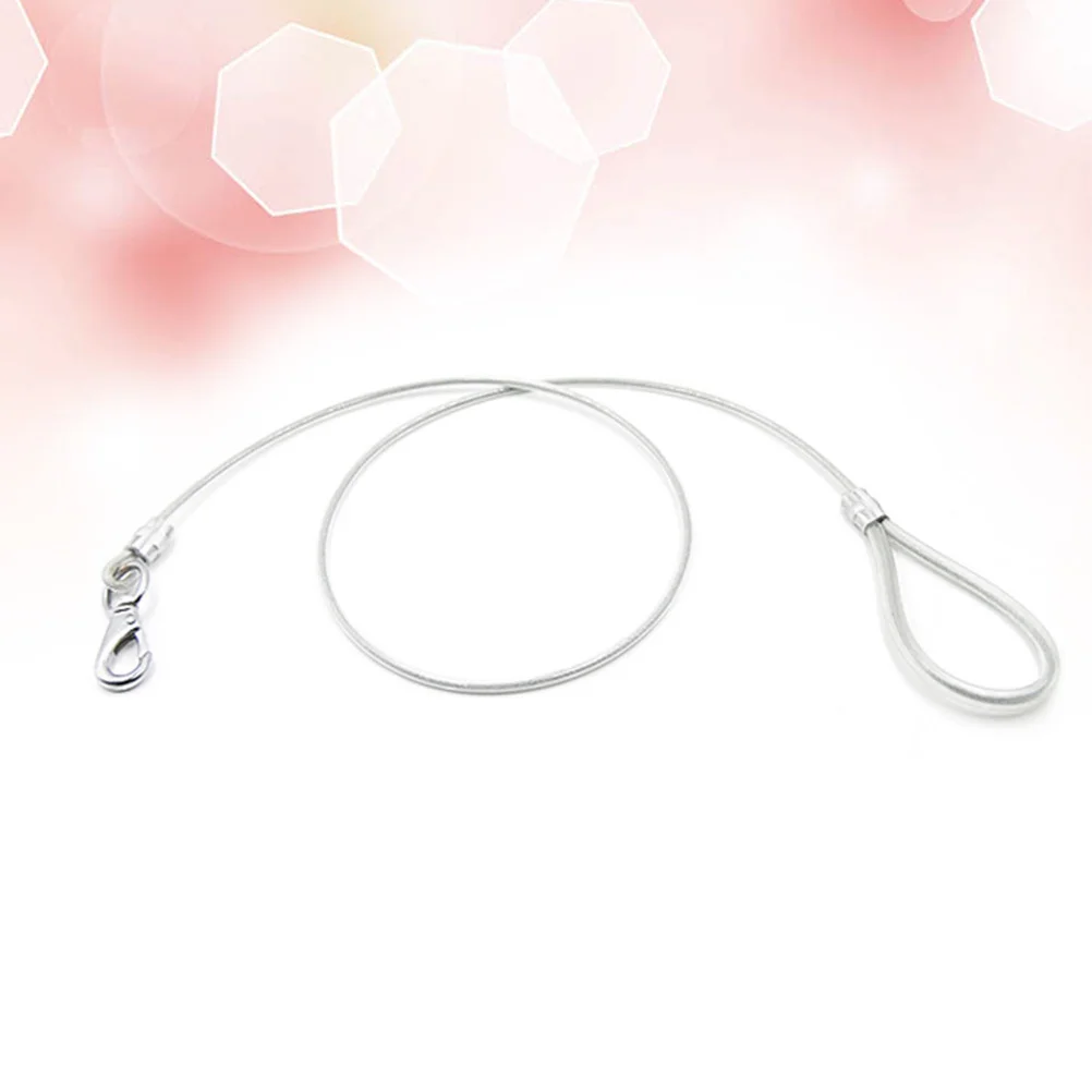 Steel Wire Chew Proof Dog Leash Training Lead for Large Dogs 06 x 120cm (White) Pet Leash Dog Training Lead
Steel Wire Chew Proof Dog Leash Training Lead for Large Dogs 06 x 120cm (White) Pet Leash Dog Training Lead