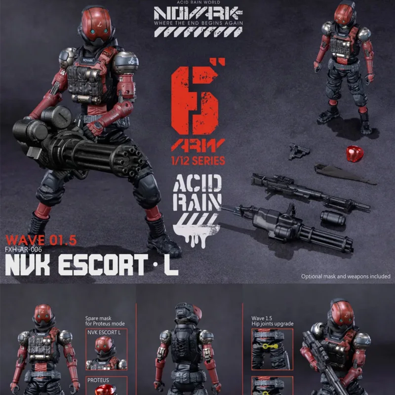 【February 2026】Официальная подлинная игрушка, кислотная дождевая война, новый продукт, предпродажа, серия FXH-AR-006 NVK ESCORT-L, подарок на день рождения, игрушка, украшение
【February 2026】Официальная подлинная игрушка, кислотная дождевая война, новый продукт, предпродажа, серия FXH-AR-006 NVK ESCORT-L, подарок на день рождения, игрушка, украшение