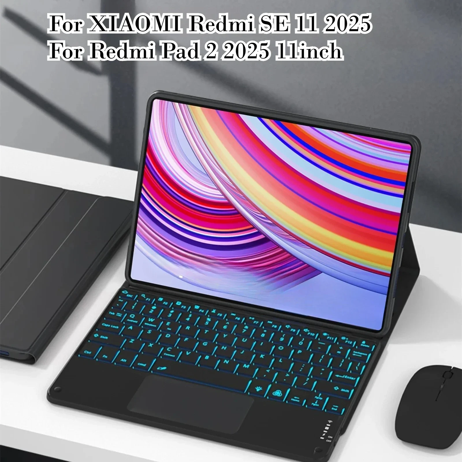 Case for Xiaomi Redmi SE 11 Inch Cover 2025 and Magnetic Bluetooth Keyboard Shockproof Protective Tablet Funda for Redmi Pad2 11
Case for Xiaomi Redmi SE 11 Inch Cover 2025 and Magnetic Bluetooth Keyboard Shockproof Protective Tablet Funda for Redmi Pad2 11