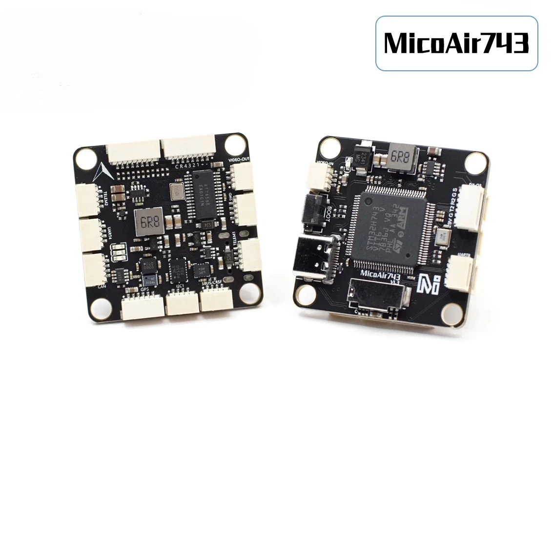 MicoAir743 Flight Control High Performance 30x30 Dual IMU Support APM/PX4/INAV/BF Firmware
MicoAir743 Flight Control High Performance 30x30 Dual IMU Support APM/PX4/INAV/BF Firmware