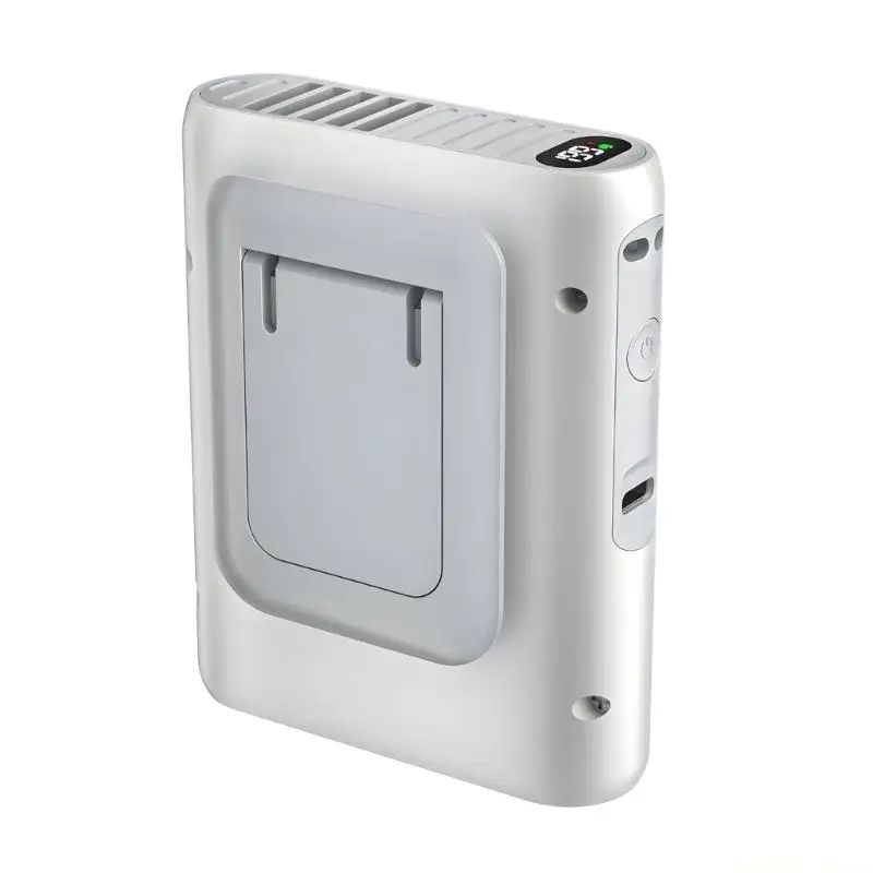D0AB Creative Air Circulation Device With Removable Clip For Belt Shoulder Or Hands
D0AB Creative Air Circulation Device With Removable Clip For Belt Shoulder Or Hands