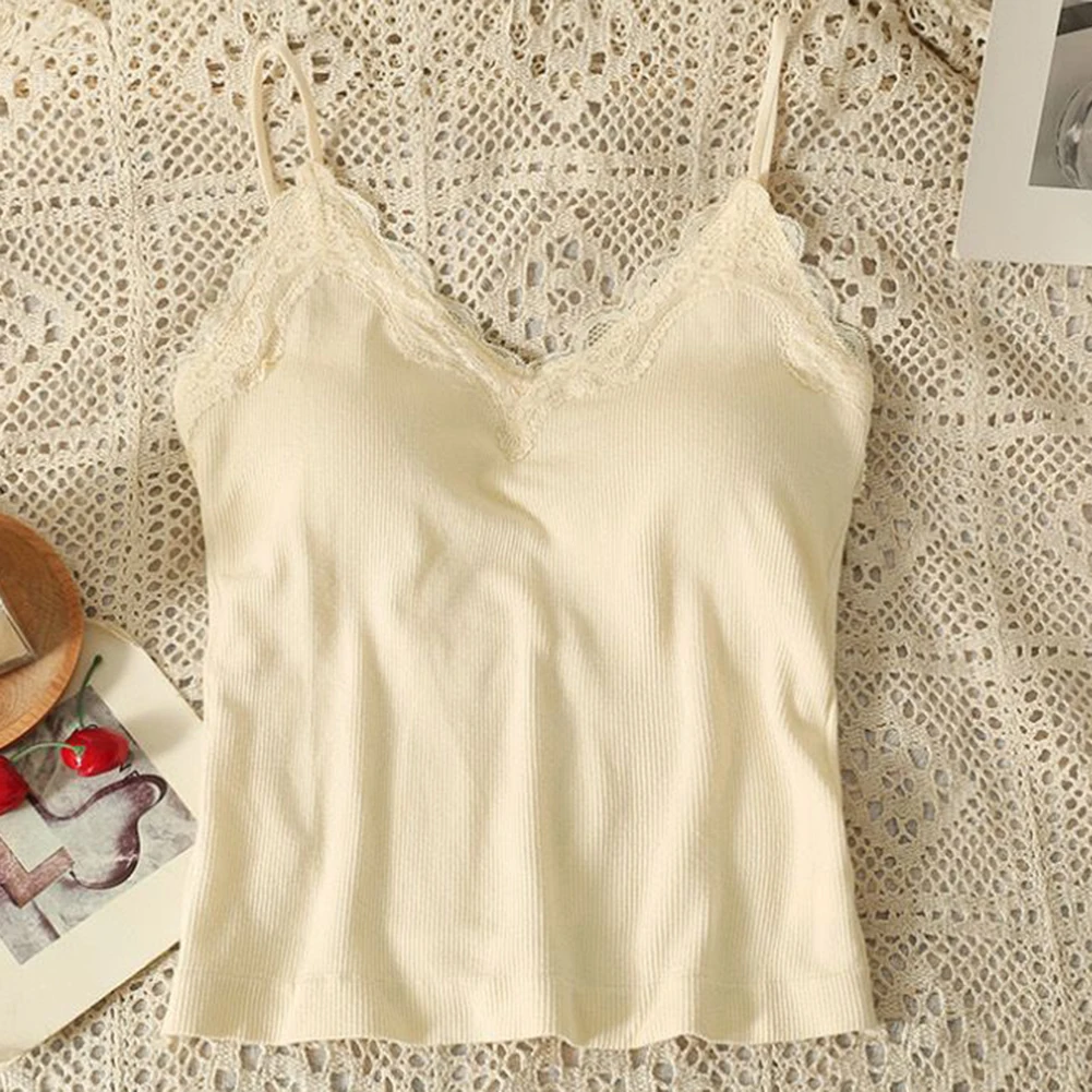For Daily Use Lace Camisole Casual Top Casual Lace Top For Vacation Soft Slim Fit Apricot For Women High Stretch
For Daily Use Lace Camisole Casual Top Casual Lace Top For Vacation Soft Slim Fit Apricot For Women High Stretch