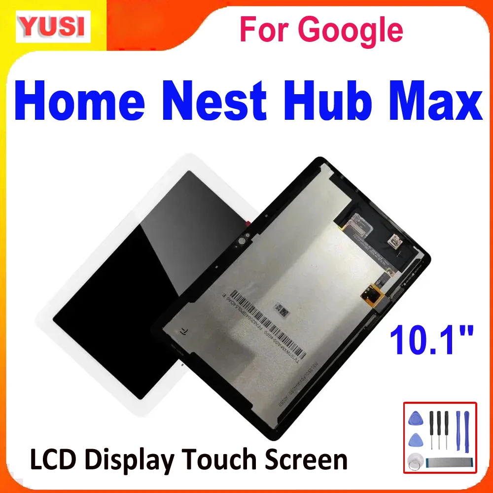 10,1 "AAA + для Google Home Nest Hub Max ЖК-дисплей, дигитайзер сенсорного экрана, датчик в сборе, ремонт, запасные части, бесплатные инструменты
10,1 "AAA + для Google Home Nest Hub Max ЖК-дисплей, дигитайзер сенсорного экрана, датчик в сборе, ремонт, запасные части, бесплатные инструменты