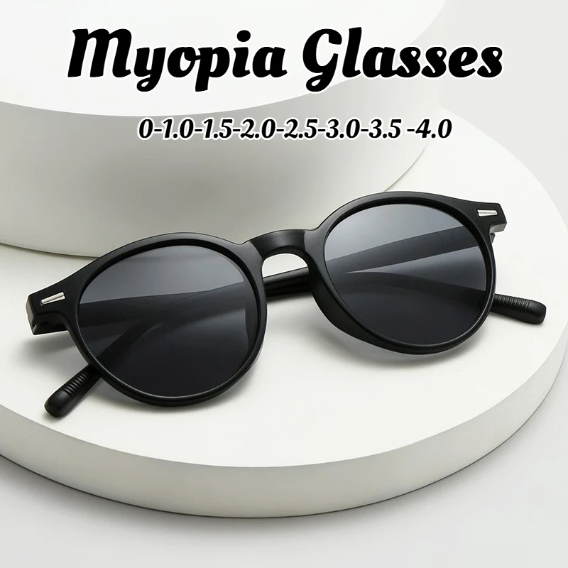 Men's Retro-Style Round-Frame Myopia Glasses Unisex Fashion Full-Frame UV-Protective Sunglasses Classic Pilot-Style Sunglasses
Men's Retro-Style Round-Frame Myopia Glasses Unisex Fashion Full-Frame UV-Protective Sunglasses Classic Pilot-Style Sunglasses