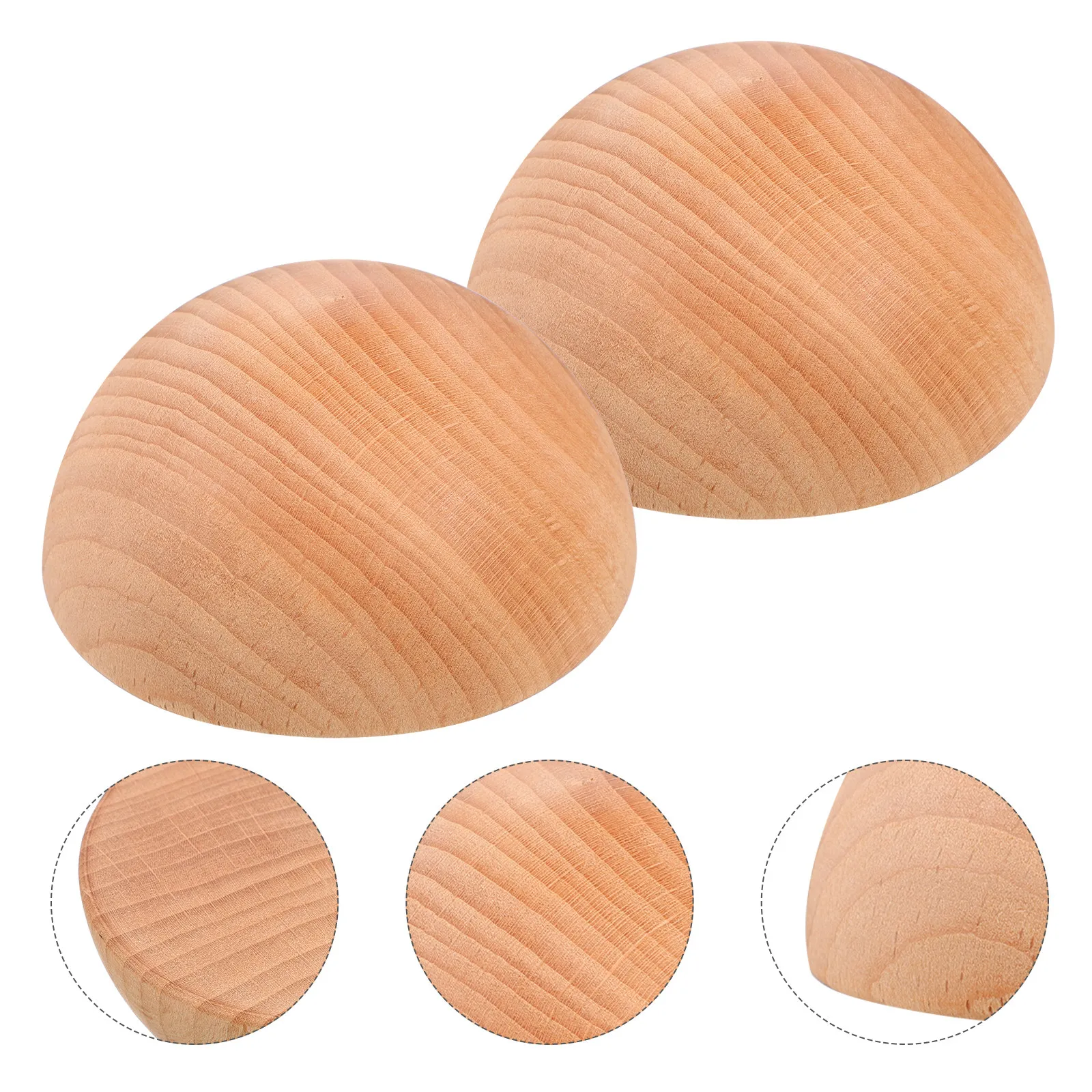 2Pcs Unfinished Wood Finials Half Round Stair Caps Wood for Stair Railings Bed Posts Fence Posts Wooden Craft Finials Decorative
2Pcs Unfinished Wood Finials Half Round Stair Caps Wood for Stair Railings Bed Posts Fence Posts Wooden Craft Finials Decorative