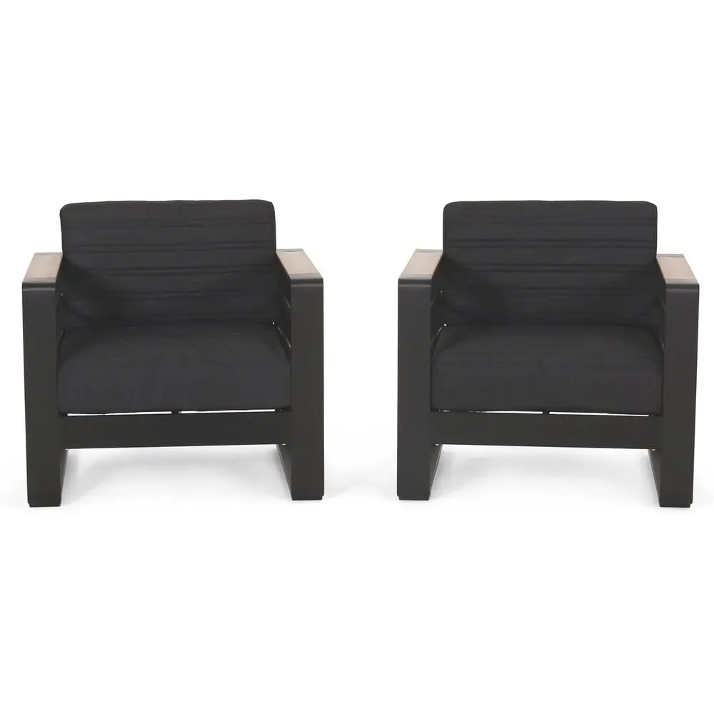 Giovanna Outdoor Club Chair, Black + Natural + k Gray
Giovanna Outdoor Club Chair, Black + Natural + k Gray