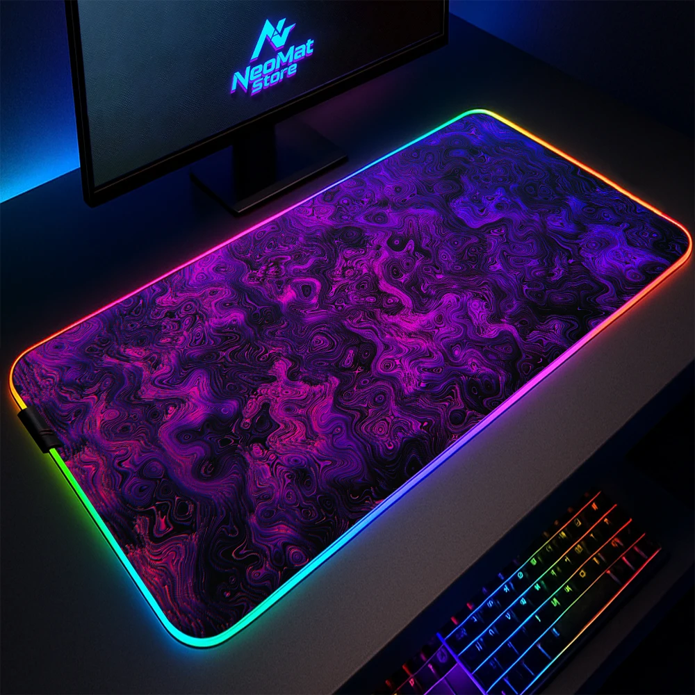 Светодиодные игровые коврики Фиолетовый коврик для мыши с подсветкой Топографический коврик для мыши Лазерный игровой коврик с подсветкой Эстетический блестящий ковер Нескользящий
Светодиодные игровые коврики Фиолетовый коврик для мыши с подсветкой Топографический коврик для мыши Лазерный игровой коврик с подсветкой Эстетический блестящий ковер Нескользящий