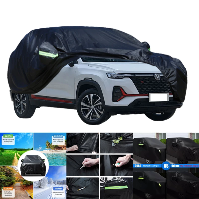 For CHANGAN CS35 PLUS All-Weather Car Covers 6-in-1 Waterproof Dustproof UV Proof Snowproof Scratch Resistant Protection
For CHANGAN CS35 PLUS All-Weather Car Covers 6-in-1 Waterproof Dustproof UV Proof Snowproof Scratch Resistant Protection