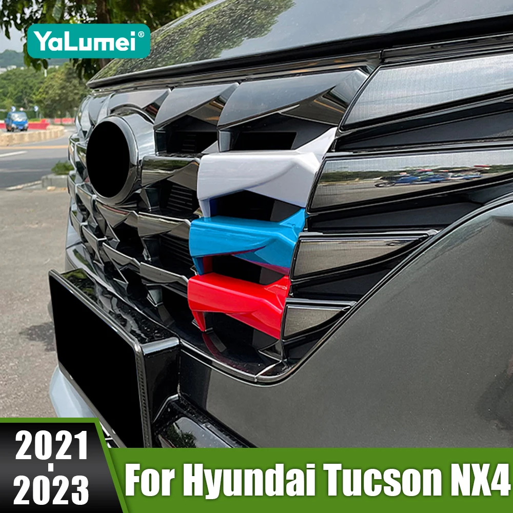 For Hyundai Tucson NX4 Hybrid 2021 2022 2023 N Line Car Front Middle Net Three Color Bright Sequins Decoration Protection Strip
For Hyundai Tucson NX4 Hybrid 2021 2022 2023 N Line Car Front Middle Net Three Color Bright Sequins Decoration Protection Strip