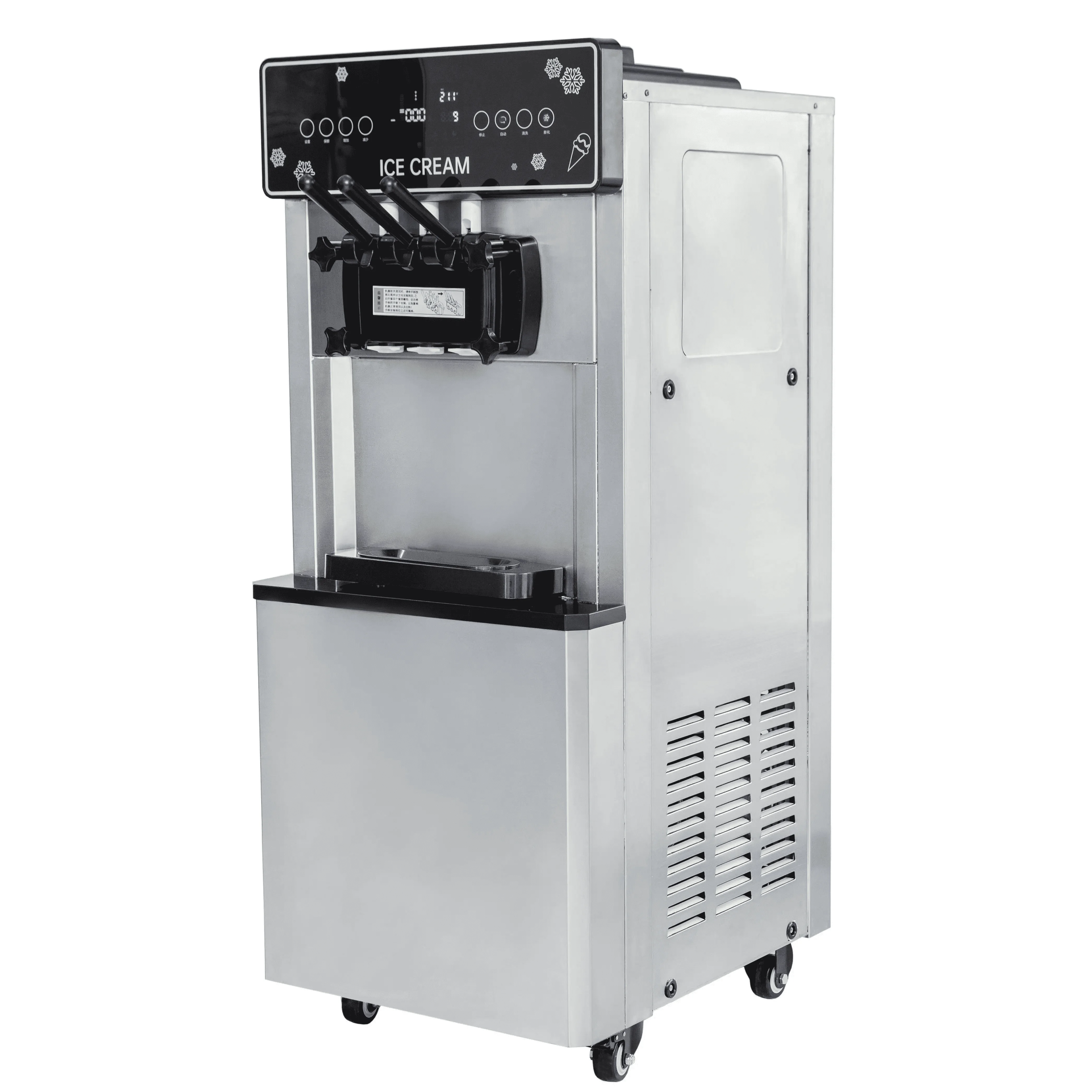 Professional Commercial Automatic Ice Cream Machine Manufacturer 3 Flavor Soft Ice Cream Machine
Professional Commercial Automatic Ice Cream Machine Manufacturer 3 Flavor Soft Ice Cream Machine