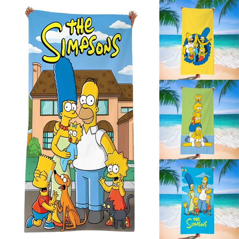 The Simpsons Bath Towel Cartoon Microfiber Absorbent Quick-drying Towels Soft Lightweight Gym Swimming Yoga Beach Towel Gifts
The Simpsons Bath Towel Cartoon Microfiber Absorbent Quick-drying Towels Soft Lightweight Gym Swimming Yoga Beach Towel Gifts