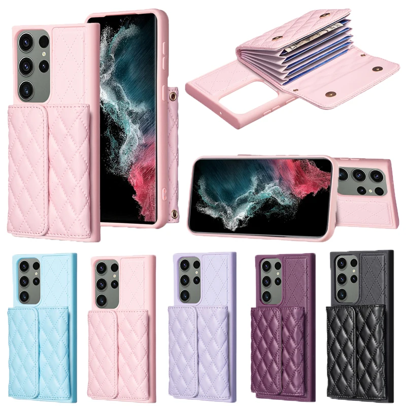 Wallet Small Fragrant Wind Bag With Shoulder Rope Case For Samsung S23 S22 Plus S21 Ultra S21 FE A54 A53 5G A52 A34 A14 A13 A12
Wallet Small Fragrant Wind Bag With Shoulder Rope Case For Samsung S23 S22 Plus S21 Ultra S21 FE A54 A53 5G A52 A34 A14 A13 A12