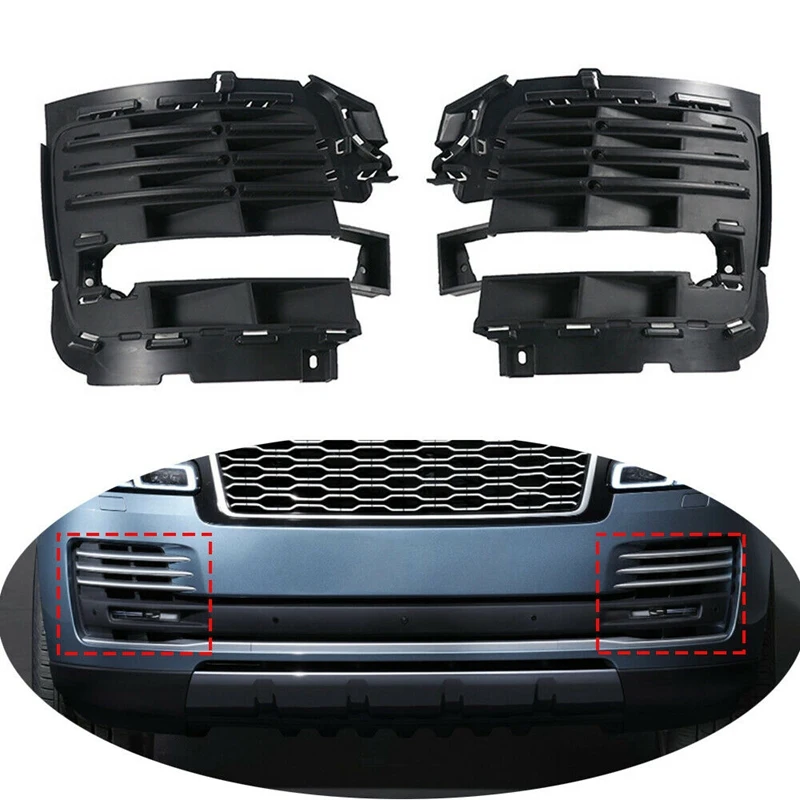 1 Pair Front Bumper Fog Driving Light Base Bezel Grille For Land Rover Range Rover 2018-2021
1 Pair Front Bumper Fog Driving Light Base Bezel Grille For Land Rover Range Rover 2018-2021