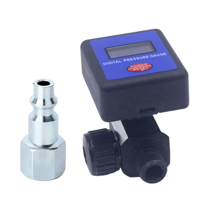 Digital 1/4In 145PSI Air Pressure Regulator Gauge Control Valves Digital Pressure Regulating Valve For Sprays Paint Tool-Retail
Digital 1/4In 145PSI Air Pressure Regulator Gauge Control Valves Digital Pressure Regulating Valve For Sprays Paint Tool-Retail