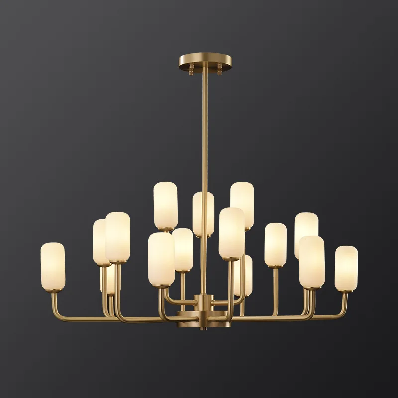 Retro Copper Chandelier Postmodern Living Room Dining Room Ceiling Hanging Lights Restaurant Hotel Chandeliers Lighting Fixtures
Retro Copper Chandelier Postmodern Living Room Dining Room Ceiling Hanging Lights Restaurant Hotel Chandeliers Lighting Fixtures