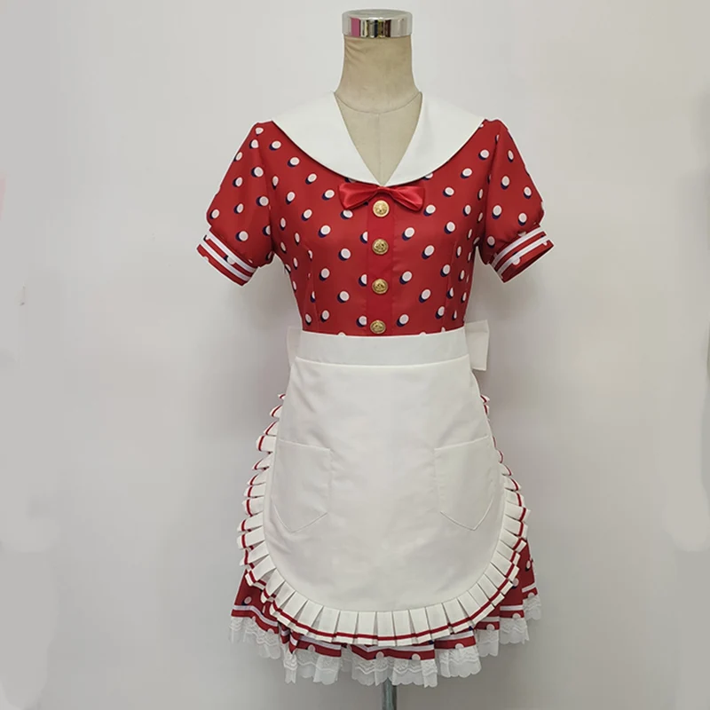 Game THE IDOLM@STER SHINY COLORS Yukoku Kiriko Cosplay Costumes Women Red Dresses Daily Wear Clothes Halloween Carnival Suit
Game THE IDOLM@STER SHINY COLORS Yukoku Kiriko Cosplay Costumes Women Red Dresses Daily Wear Clothes Halloween Carnival Suit