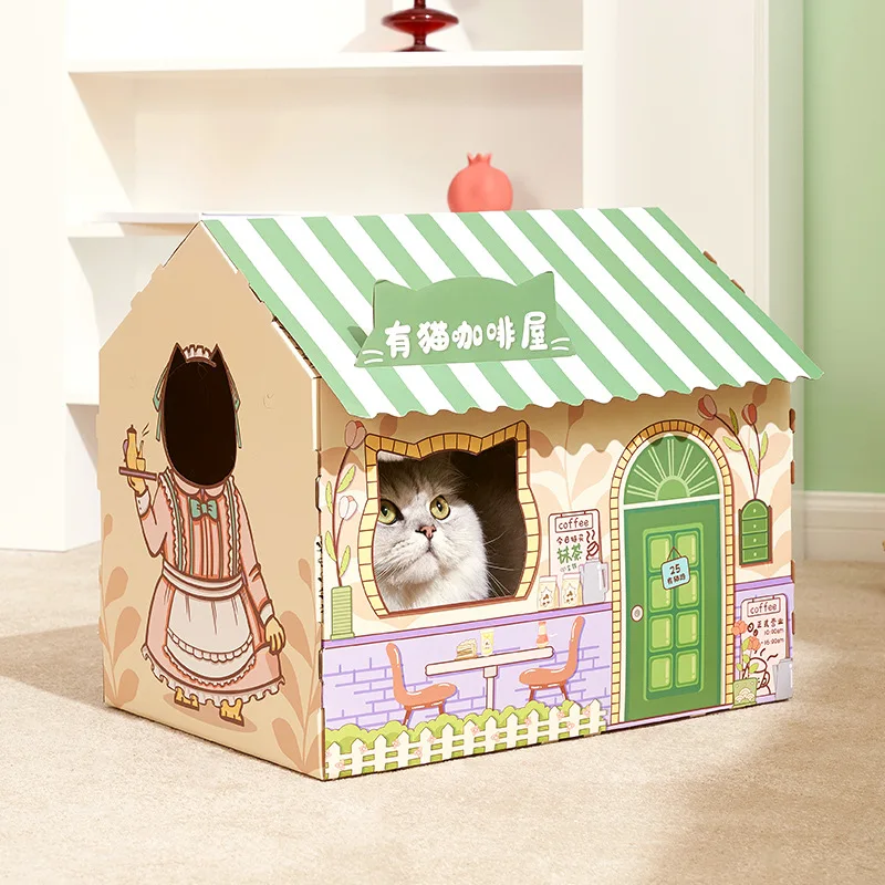 Cat litter, cat scratch board, integrated sofa, anti cat scratch box, cardboard box, house, cat toy, cat supplies
Cat litter, cat scratch board, integrated sofa, anti cat scratch box, cardboard box, house, cat toy, cat supplies