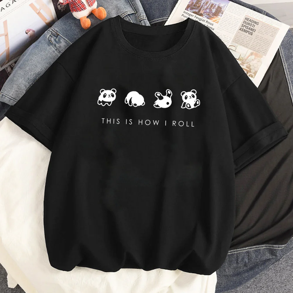 THIS IS HOW I ROLL panda t shirt women Japanese designer summer t-shirts girl y2k clothes
THIS IS HOW I ROLL panda t shirt women Japanese designer summer t-shirts girl y2k clothes