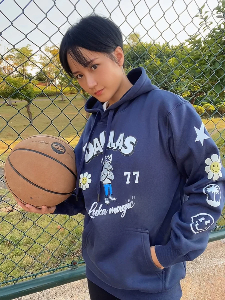 Мужская толстовка с капюшоном DPOY Original Design Luka Doncic, облегающая, на флисовой подкладке, уличный стиль, осенняя, тонкая, из смеси хлопка и полиэстера
Мужская толстовка с капюшоном DPOY Original Design Luka Doncic, облегающая, на флисовой подкладке, уличный стиль, осенняя, тонкая, из смеси хлопка и полиэстера